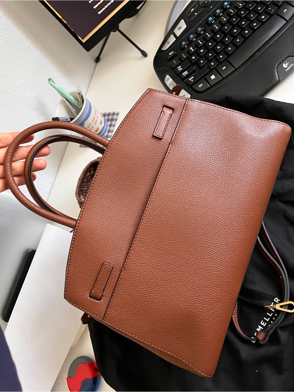 Demellier Hudson Midi Bag - Picture 3 of 8